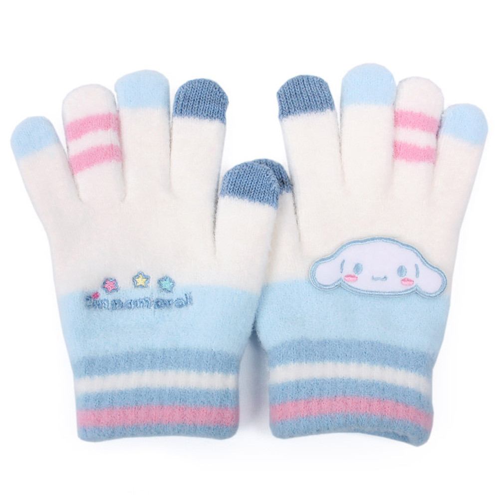 윙하우스 방한장갑 시나모롤 큐티 터치 장갑 아동 어린이 예쁜장갑