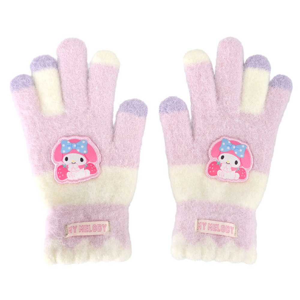 성창 방한장갑 마이멜로디 크림 소프트 니트 장갑 아동 어린이 예쁜장갑