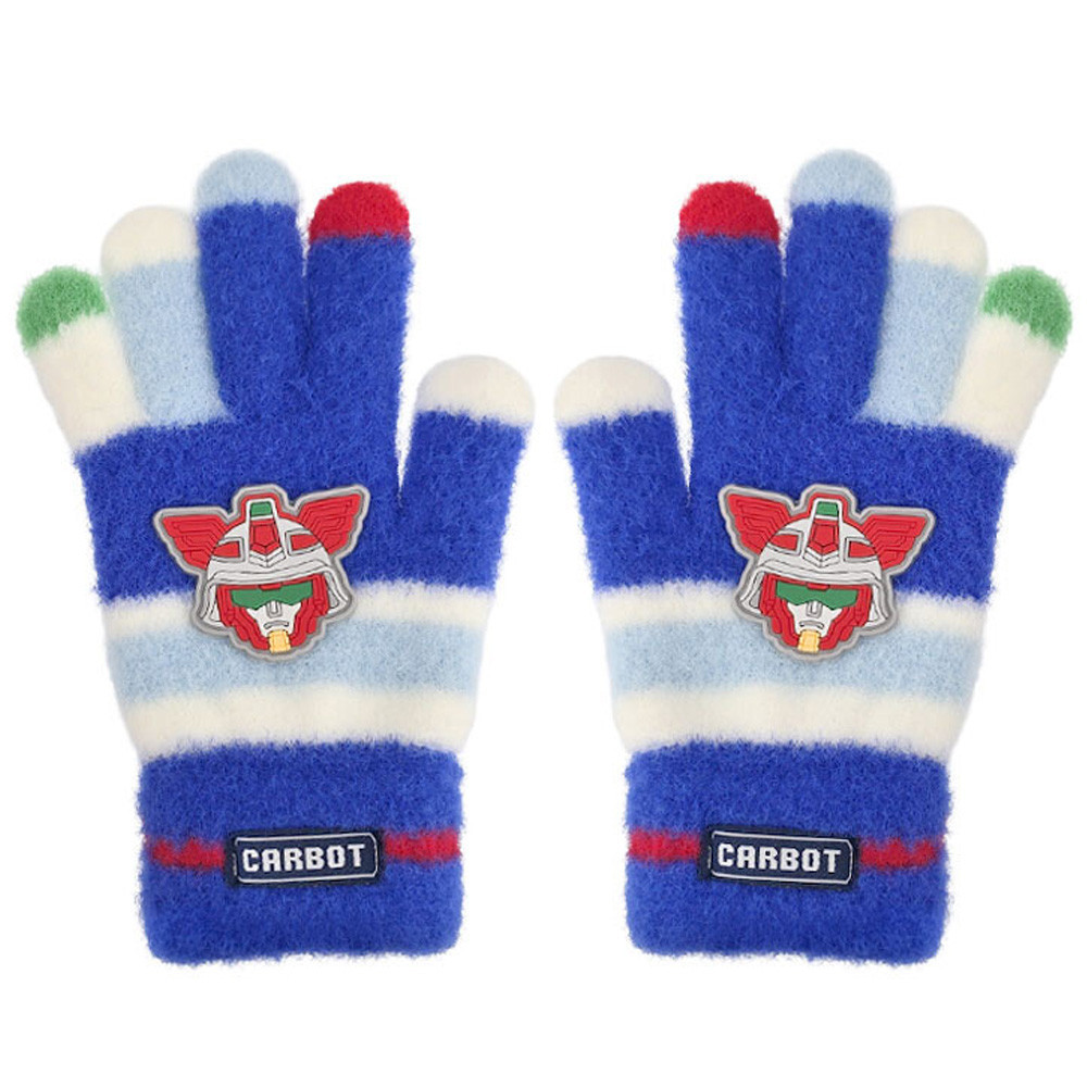 성창 방한장갑 헬로카봇 16 마이티가드X 소프트 니트 장갑 아동 어린이 예쁜장갑