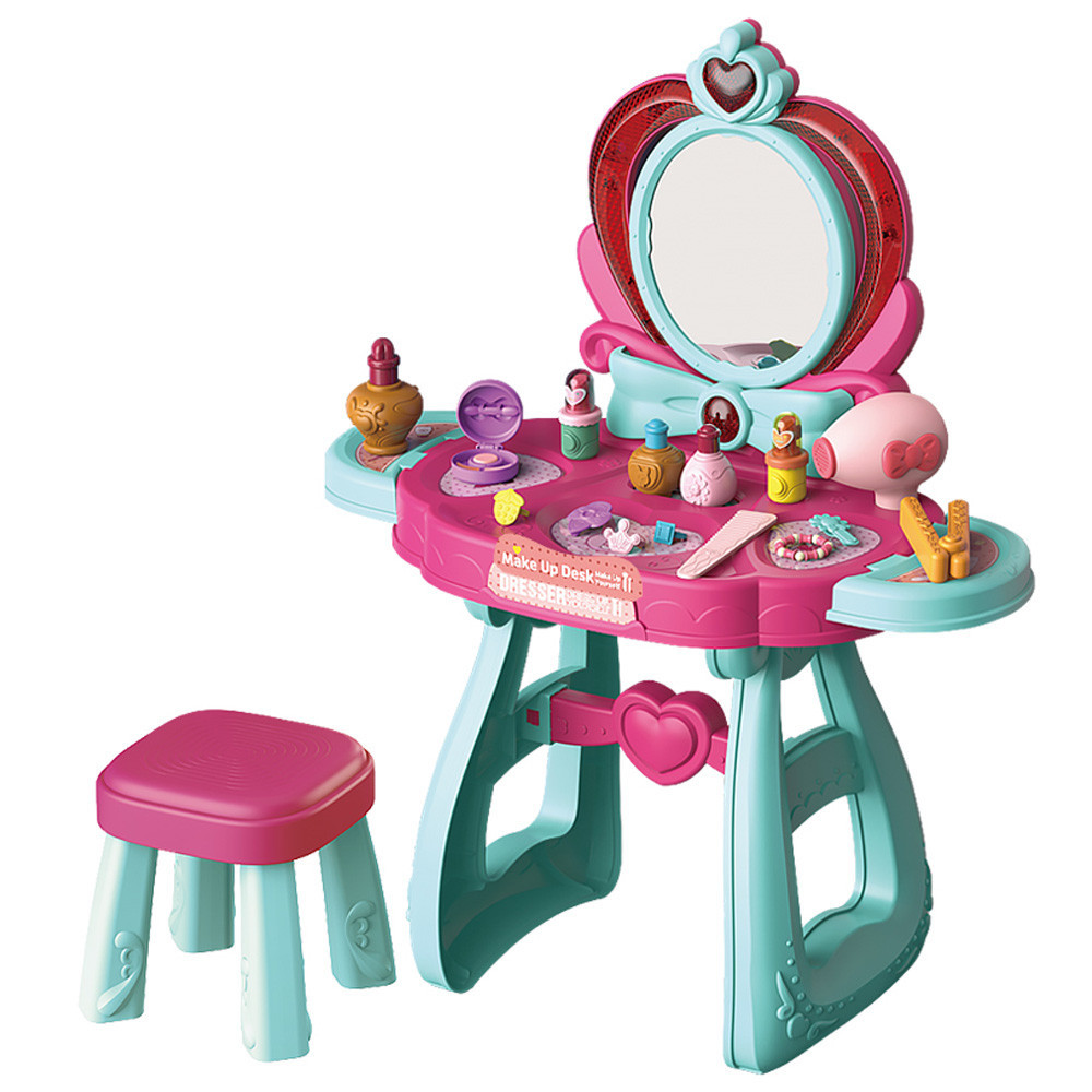바니랜드 미용놀이 메이크업 데스크 뷰티풀 화장대
