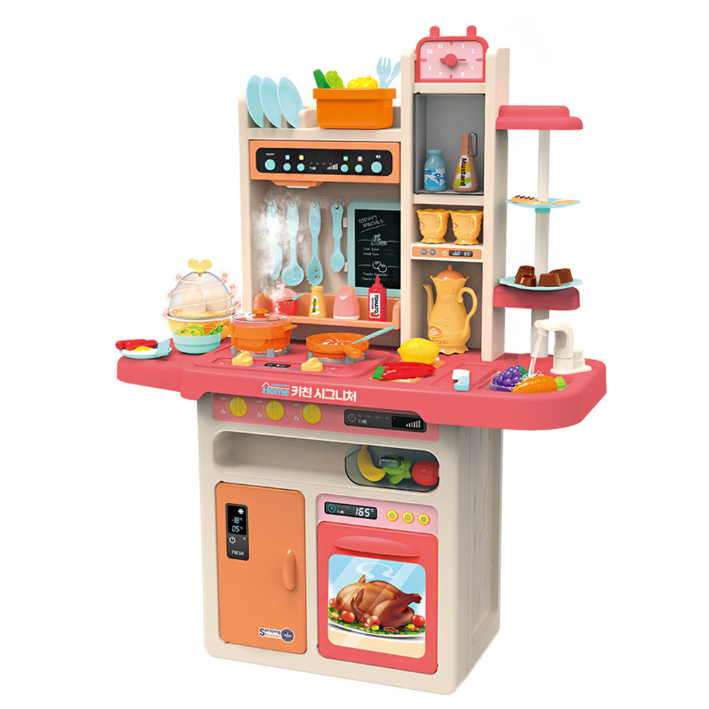 바니랜드 주방놀이 홈키친 시그니처 핑크