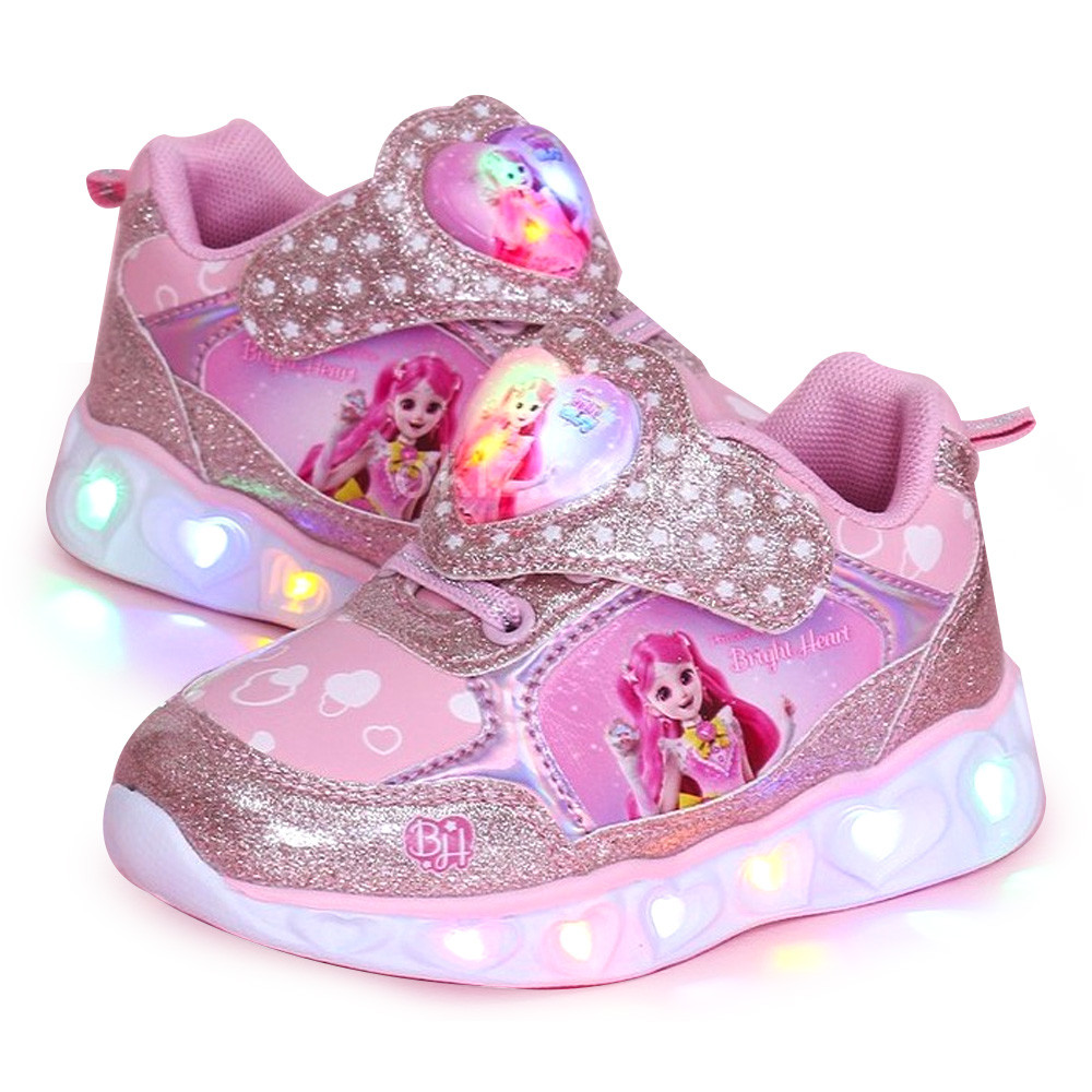 비지코퍼레이션 운동화 캐치티니핑 하츄핑 하트 LED 발광운동화 (택1)