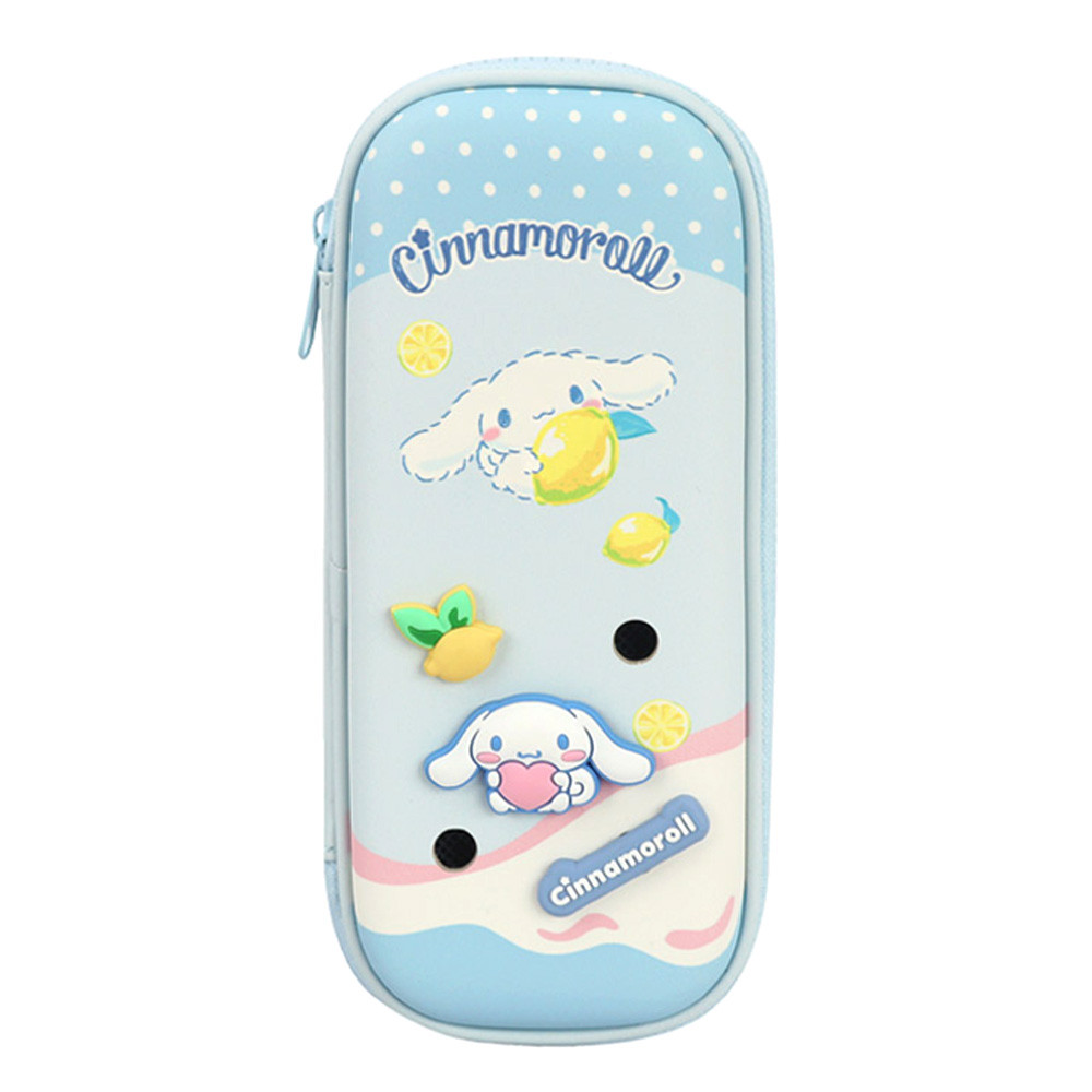 윙하우스 소품가방 시나모롤 참플레이와이드 EVA 파우치 화장품 파우치백