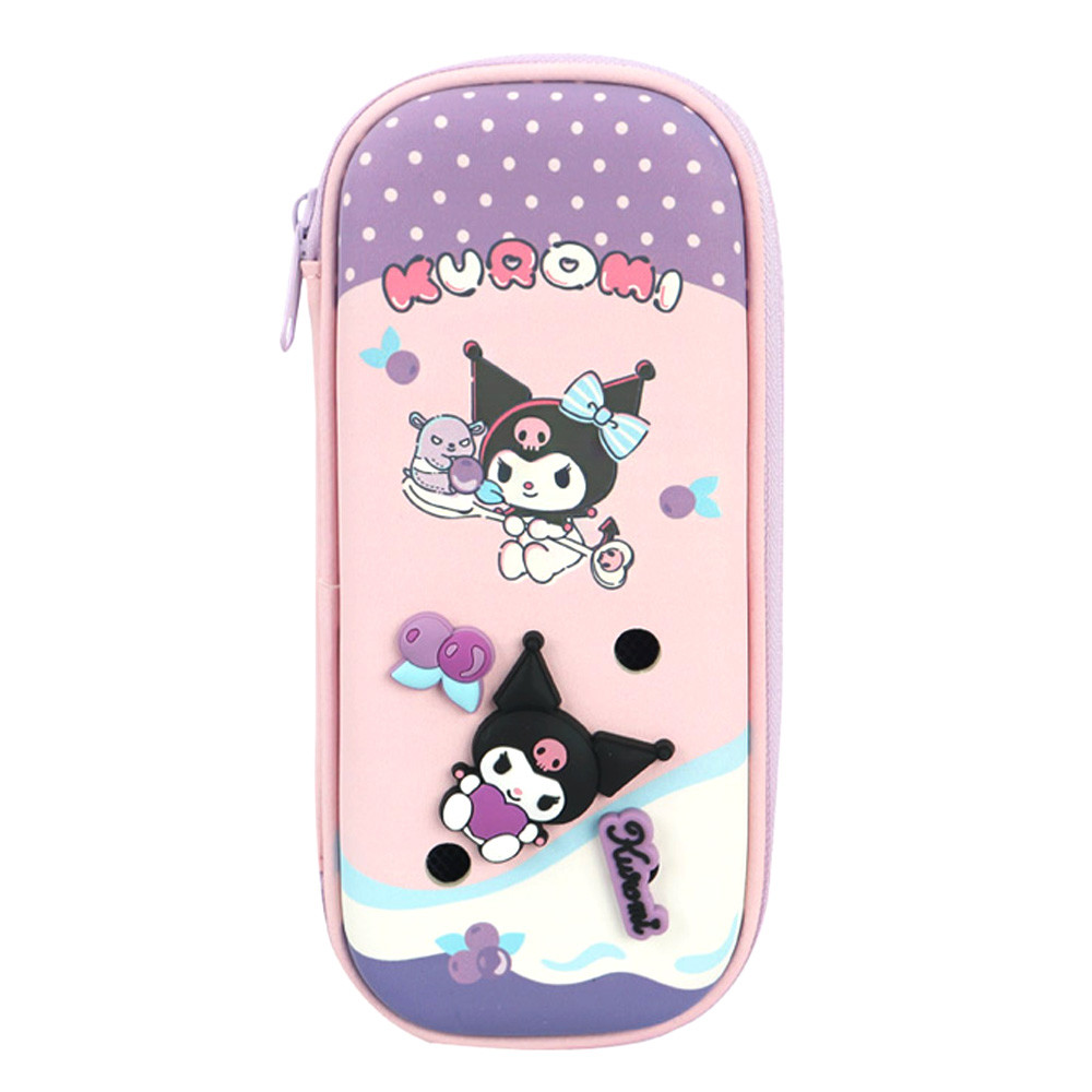 윙하우스 소품가방 쿠로미 참플레이와이드 EVA 파우치 화장품 파우치백