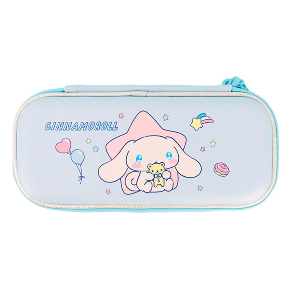 윙하우스 소품가방 시나모롤 와이드 2단 EVA 파우치 화장품 파우치백