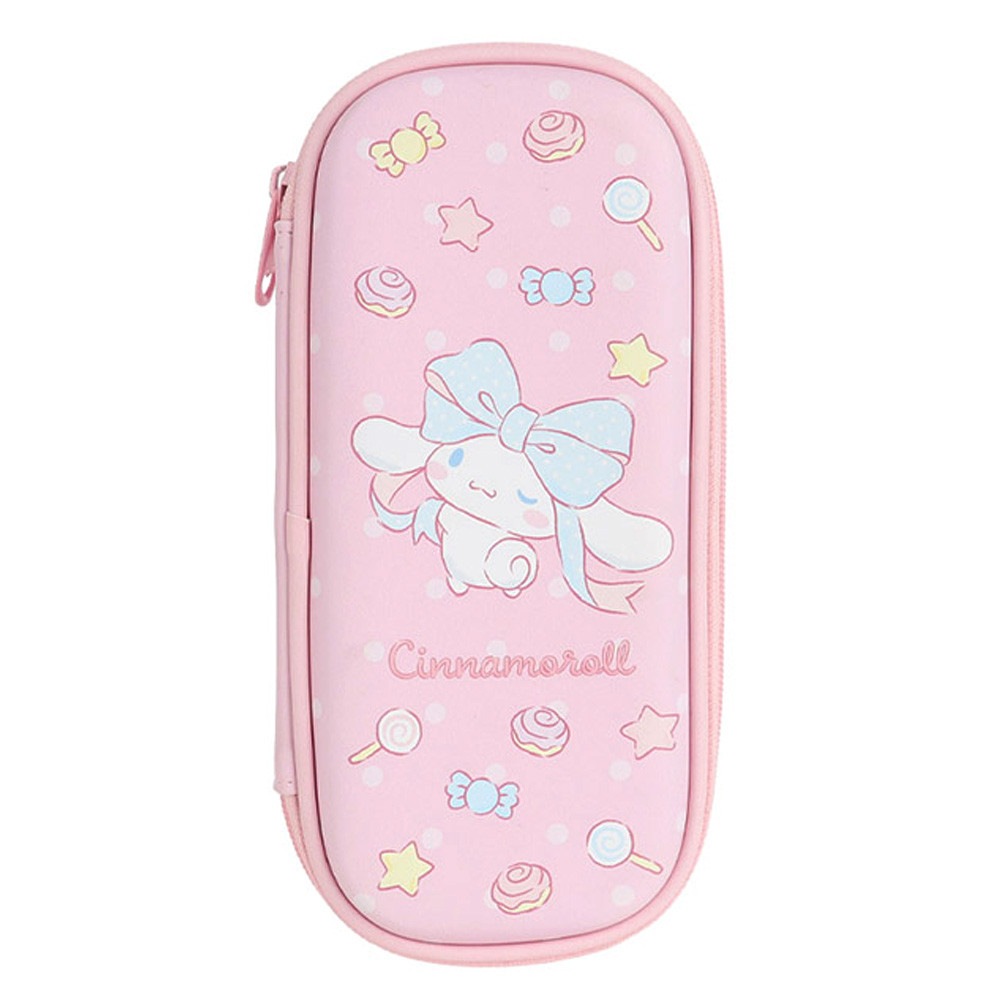 윙하우스 소품가방 시나모롤 와이드 EVA 파우치 핑크 화장품 파우치백