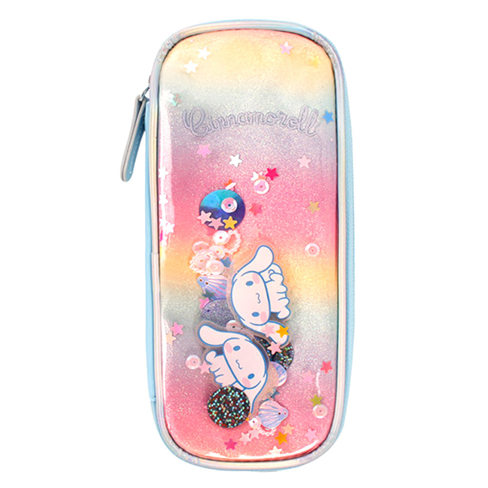 윙하우스 소품가방 시나모롤 블링 파우치 화장품 파우치백