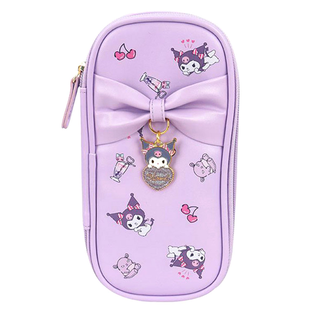 윙하우스 소품가방 쿠로미 리본포인트 파우치 화장품 파우치백