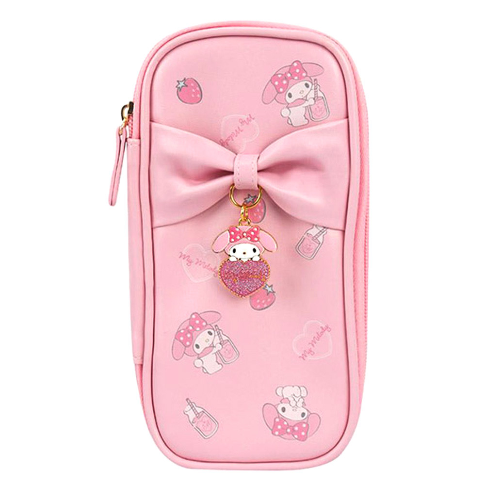 윙하우스 소품가방 마이멜로디 리본포인트 파우치 화장품 파우치백