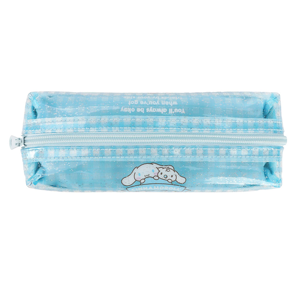 윙하우스 소품가방 시나모롤 프렌드쉽 반반 파우치 화장품 파우치백