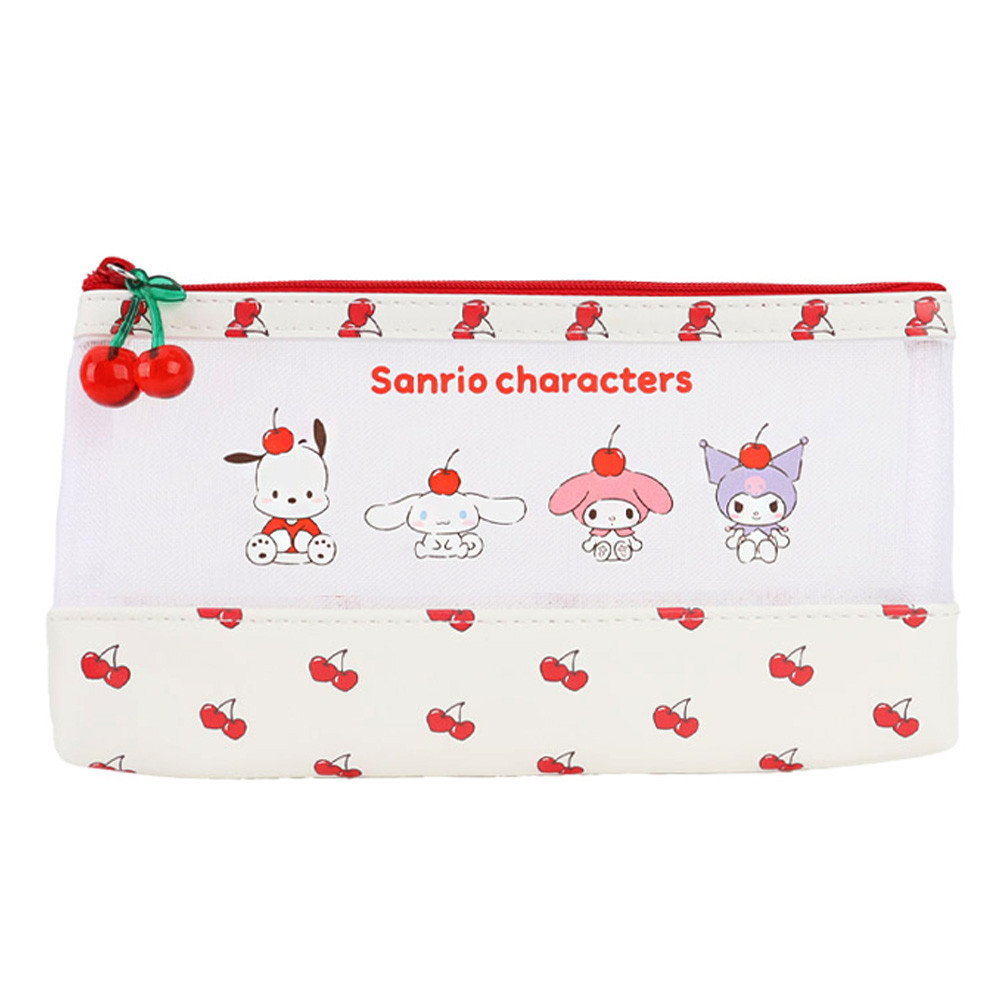 윙하우스 소품가방 산리오 캐릭터즈 납작 멀티 파우치 화장품 파우치백