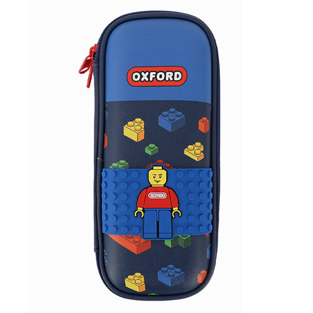 윙하우스 소품가방 옥스포드 컬러블럭 EVA 2단 파우치 화장품 파우치백