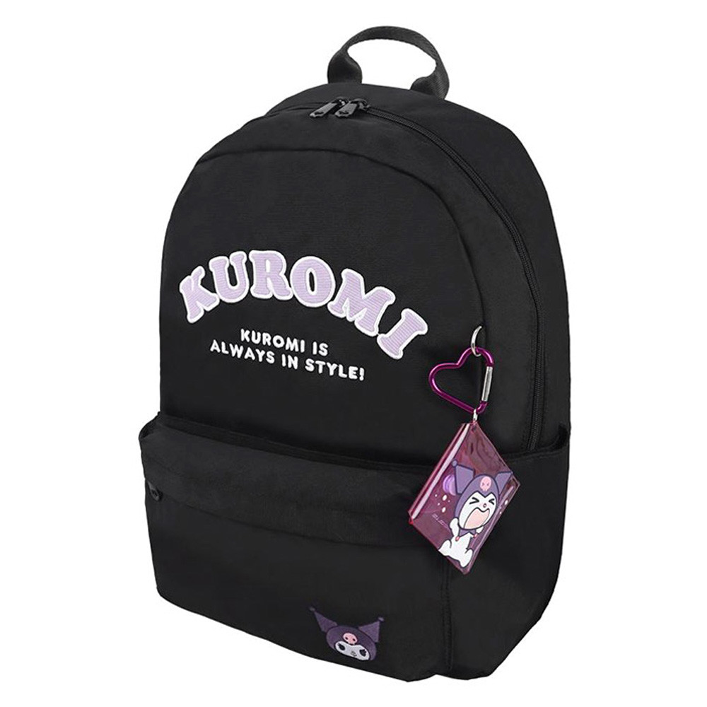 윙하우스 책가방 쿠로미 블랙하트 데일리 백팩 캠퍼스 학생 가방