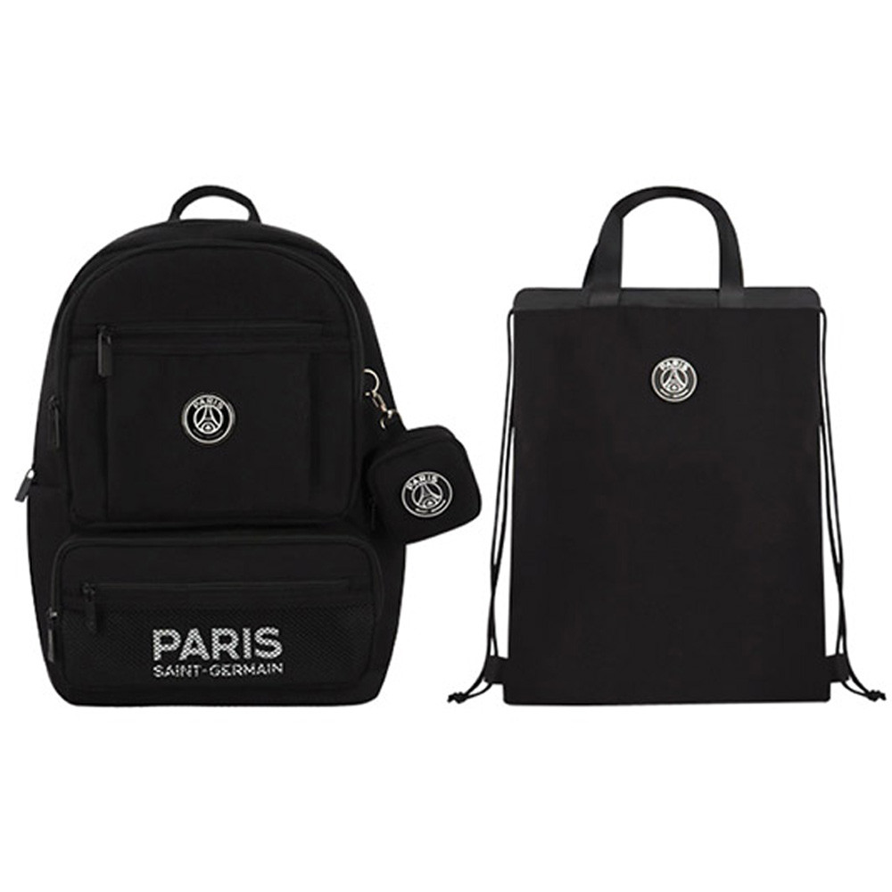 윙하우스 책가방 PSG 에센셜 책가방세트 (블랙) 캠퍼스 학생 가방