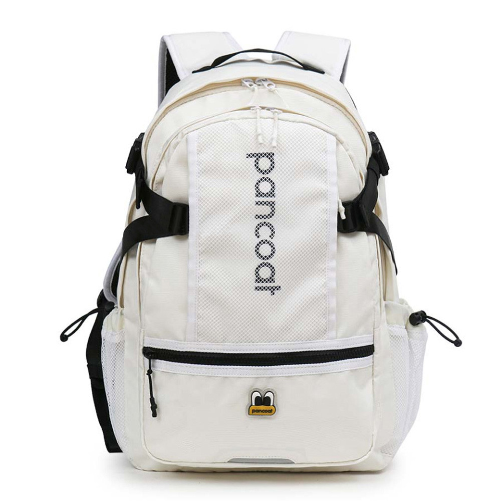 피앤디 책가방 팬콧 하이퍼 화이트 백팩 캠퍼스 학생 가방