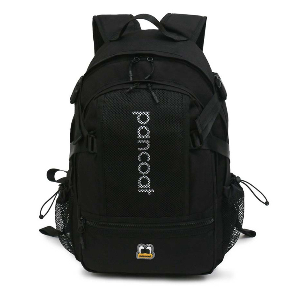 피앤디 책가방 팬콧 하이퍼 블랙 백팩 캠퍼스 학생 가방