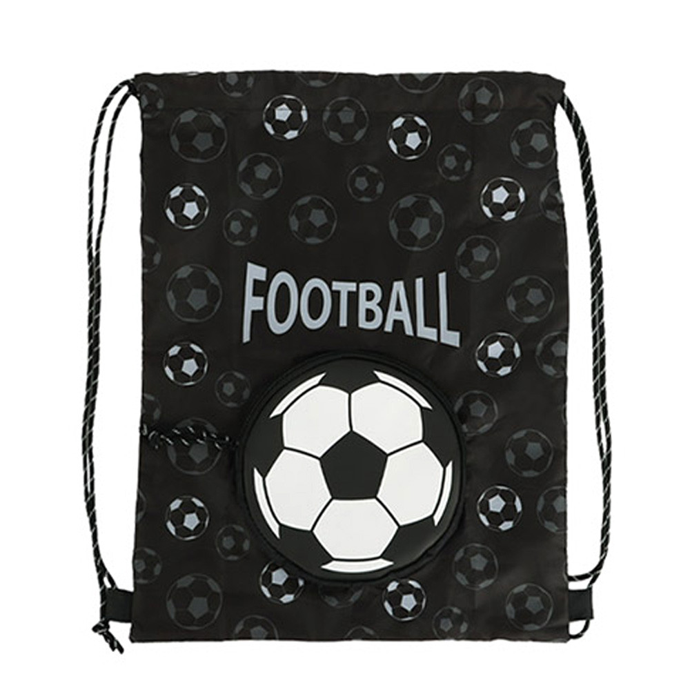 윙하우스 학생보조가방 풋볼 패턴 보조가방 실내화 주머니 신발주머니