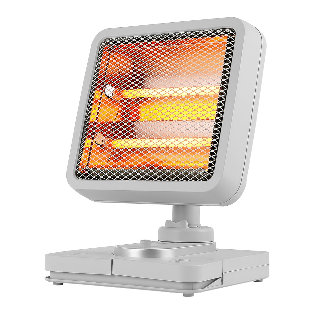 ELECTRO-G 히터 석영관 회전 발터치히터 폴딩형 (접이식) 전기히터 (ELH-Q1000)