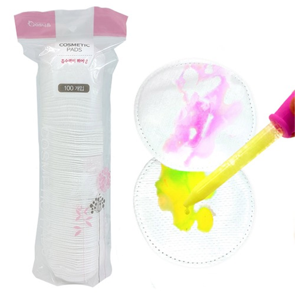 키즈맘아트 미술놀이 동글동글 원형솜 (100P)