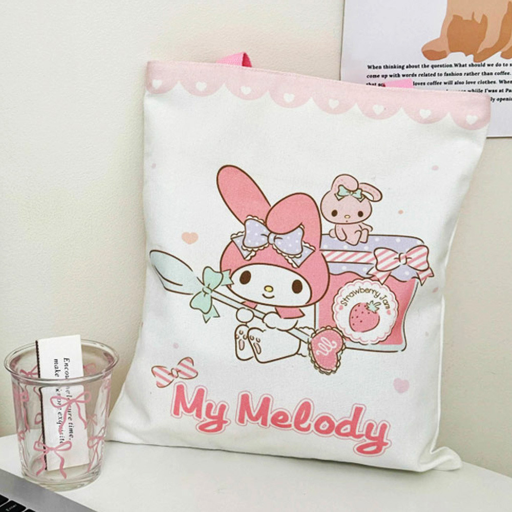 나라 소품가방 산리오 캐릭터 에코백 가방 N (마이멜로디) 화장품 파우치백