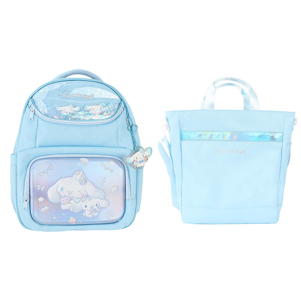 윙하우스 학생가방 시나모롤 더블포켓 책가방 세트 입학선물 신학기