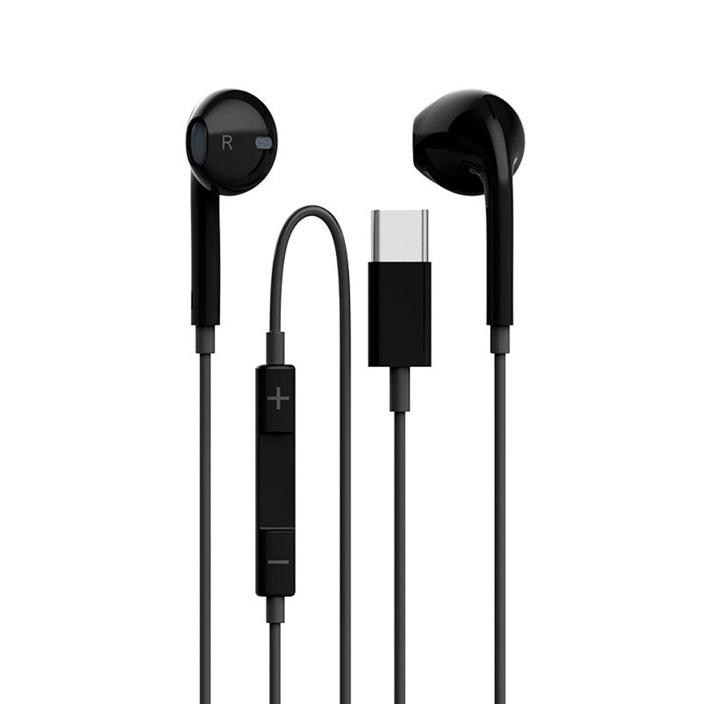 팬택 이어폰 이어핏 오픈형 다이나믹 유선이어폰 C타입 (블랙) (종이패키지) (TRME-01)