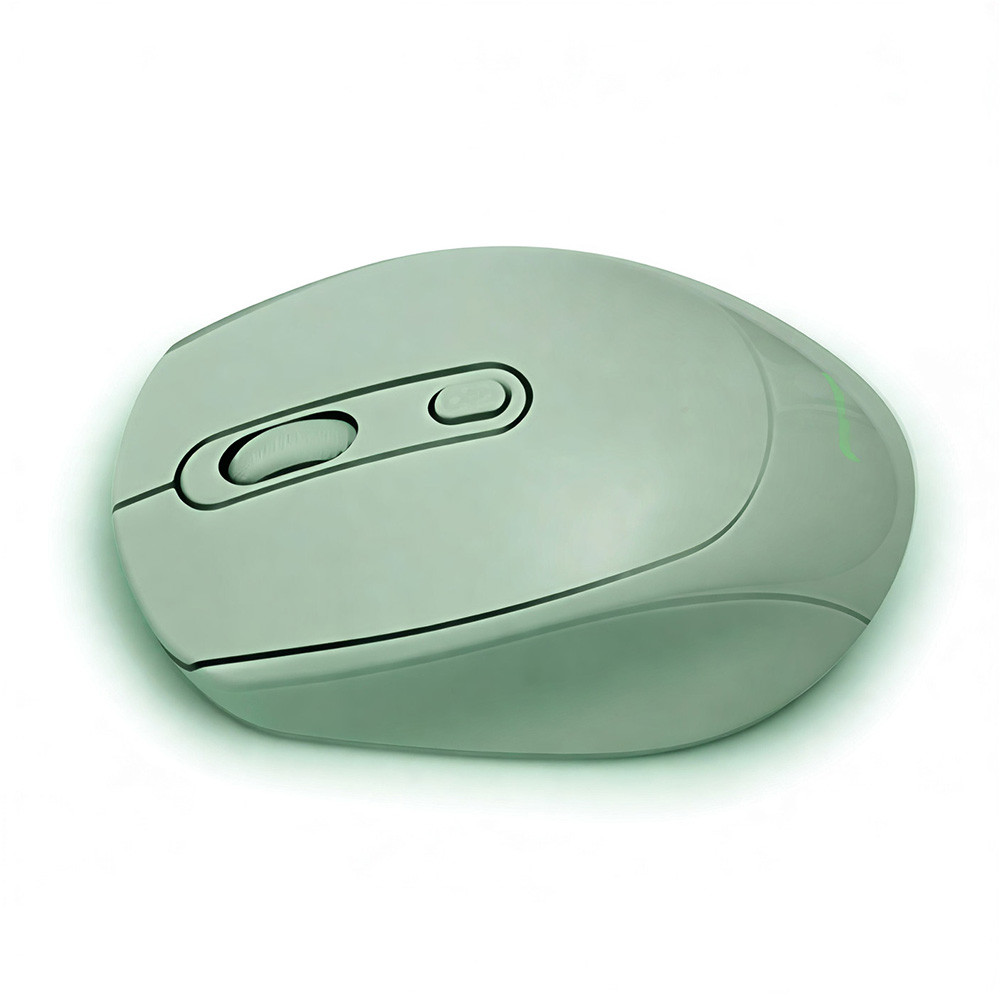 액센 블루투스마우스 리시버 듀얼 무선 무소음 마우스 (민트) (M30)