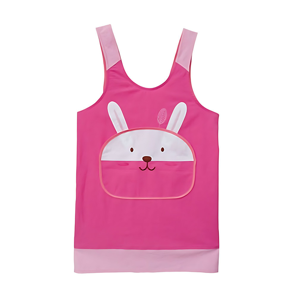 가꿈 선생님앞치마 교사용 멋쟁이 토끼 앞치마 (핑크) (NO.728) 유치원 어린이집