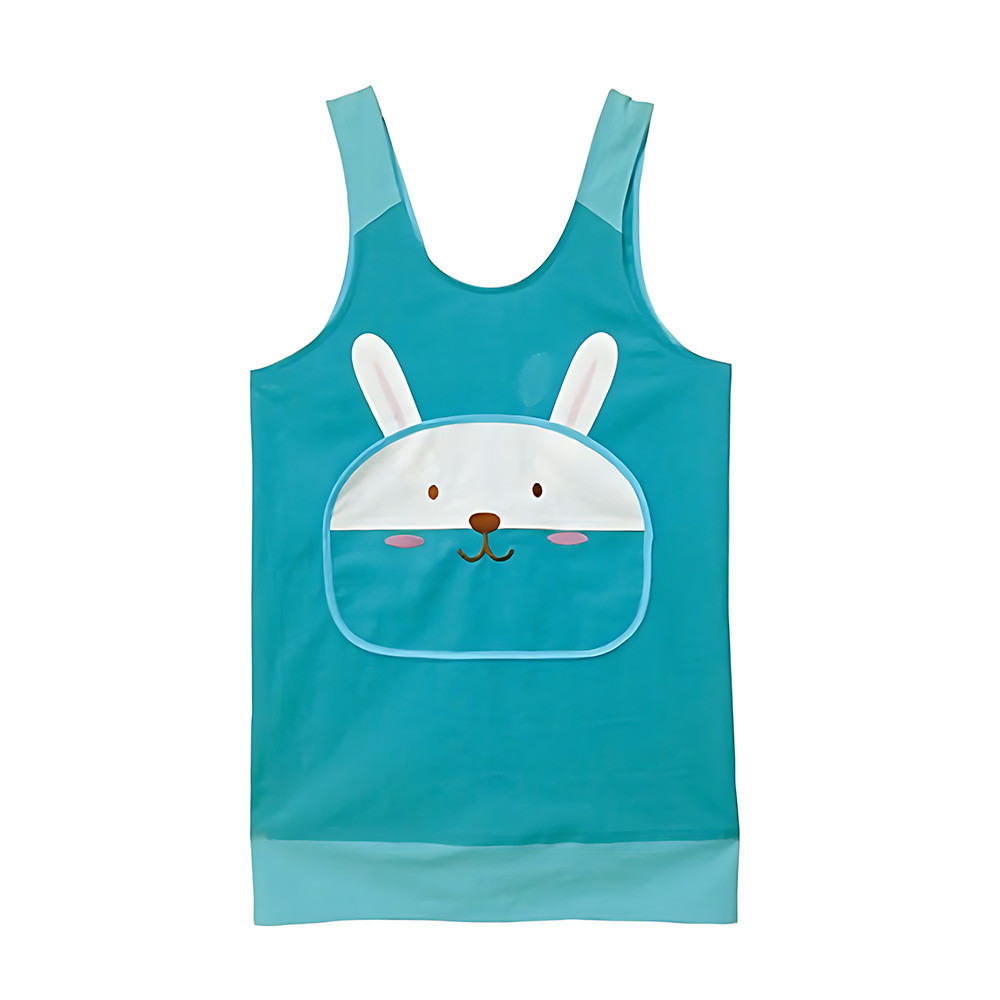 가꿈 선생님앞치마 교사용 멋쟁이 토끼 앞치마 (블루) (NO.731) 유치원 어린이집