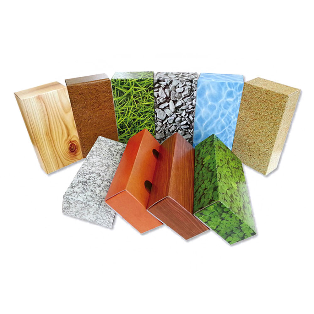 가꿈 종이블럭 큰블럭 40pcs (자연테마) (NO.269) 블록 블럭 완구