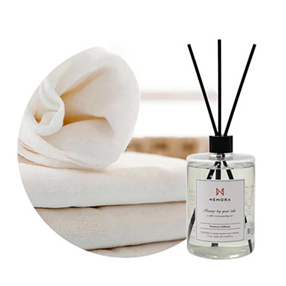 네모라 디퓨저 대용량 방향제 프리미엄 고급 500ml (클린코튼)