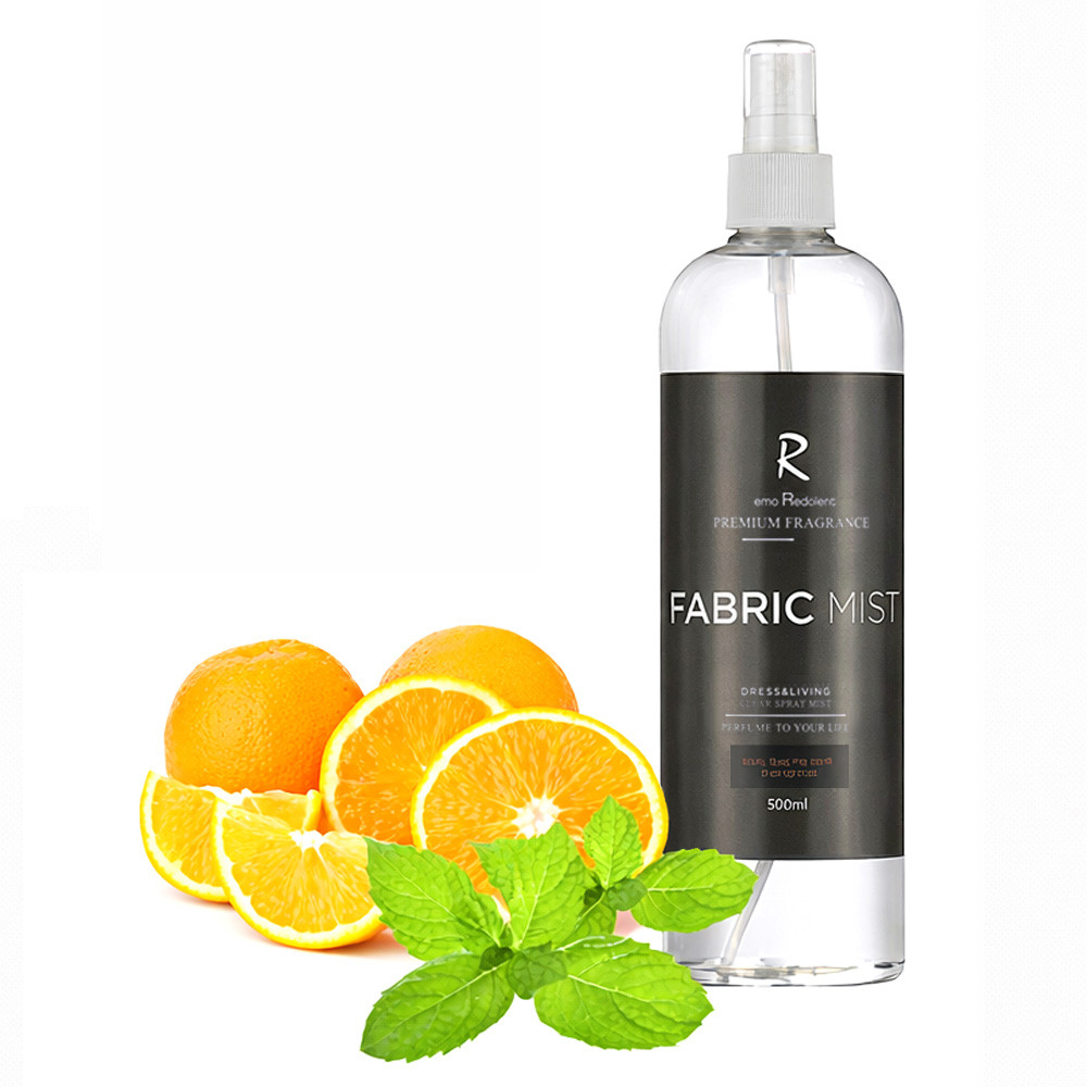 네모라 디퓨저 이모레돌런트 섬유향수 탈취 스프레이 대용량 500ml (라임바질만다린)