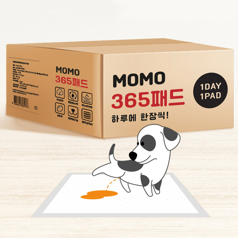 모모 배변패드 365 배변패드 (레몬향) 365매