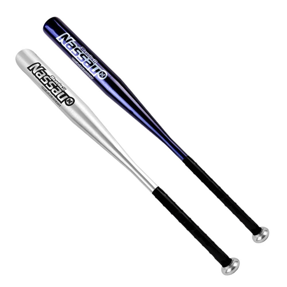 낫소 야구배트 알루미늄 배트 30in 청소년용 (블루 실버 혼합) (BSBAL-30) 30개입 (1박스)