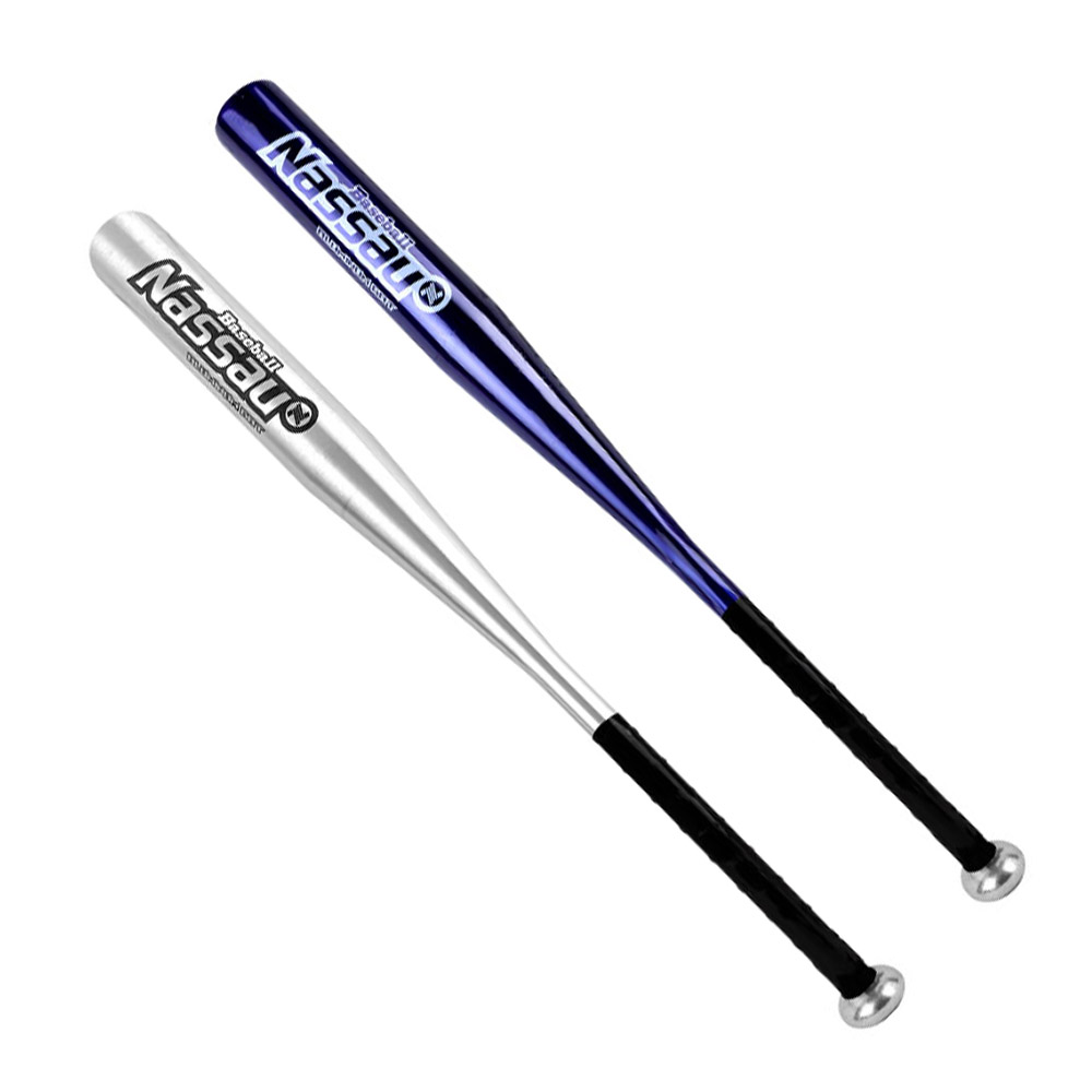 낫소 야구배트 알루미늄 배트 28in 아동용 (블루 실버 혼합) (BSBAL-28) 30개입 (1박스)