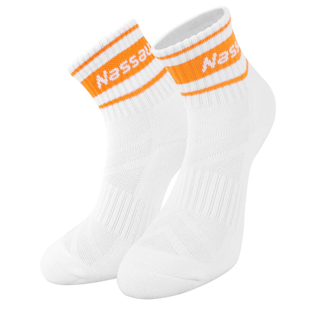 낫소 스포츠양말 중목 여성용 SM-W01 (오렌지) 스포츠 러닝 양말