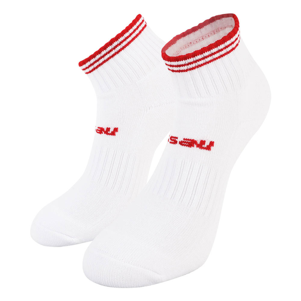 낫소 스포츠양말 단목 여성용 SS-W01 (레드) 스포츠 러닝 양말
