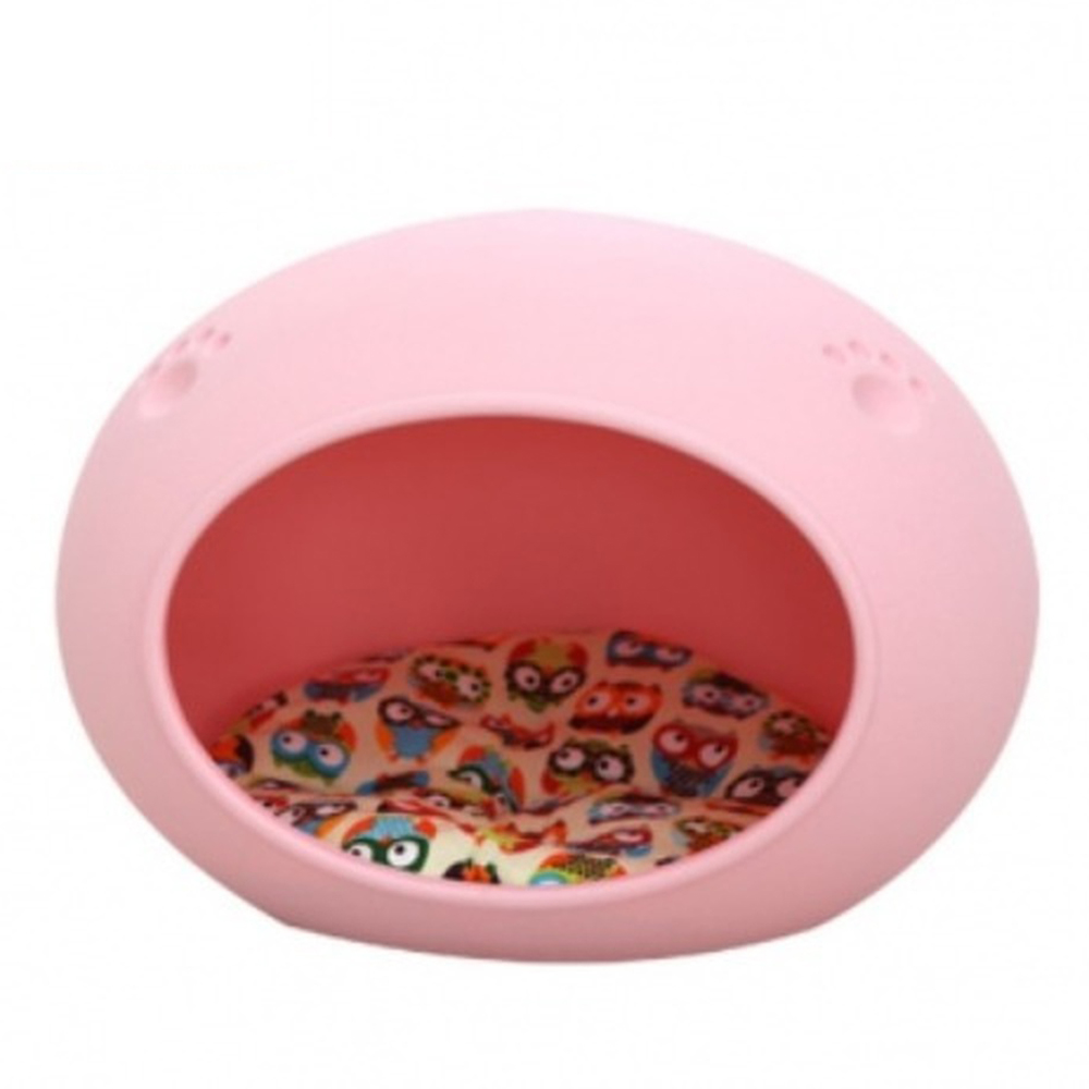 레드퍼피 강아지하우스 펫빌더 하우스 (핑크) (방석포함) 애견 펫하우스 강아지집