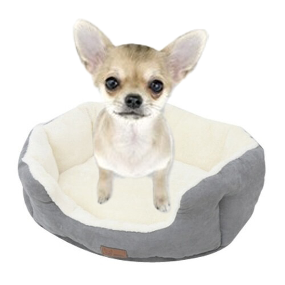 레드퍼피 강아지방석 프렌치 워머 펫쿠션 (그레이) (소형) 애견 펫쿠션 반려견방석