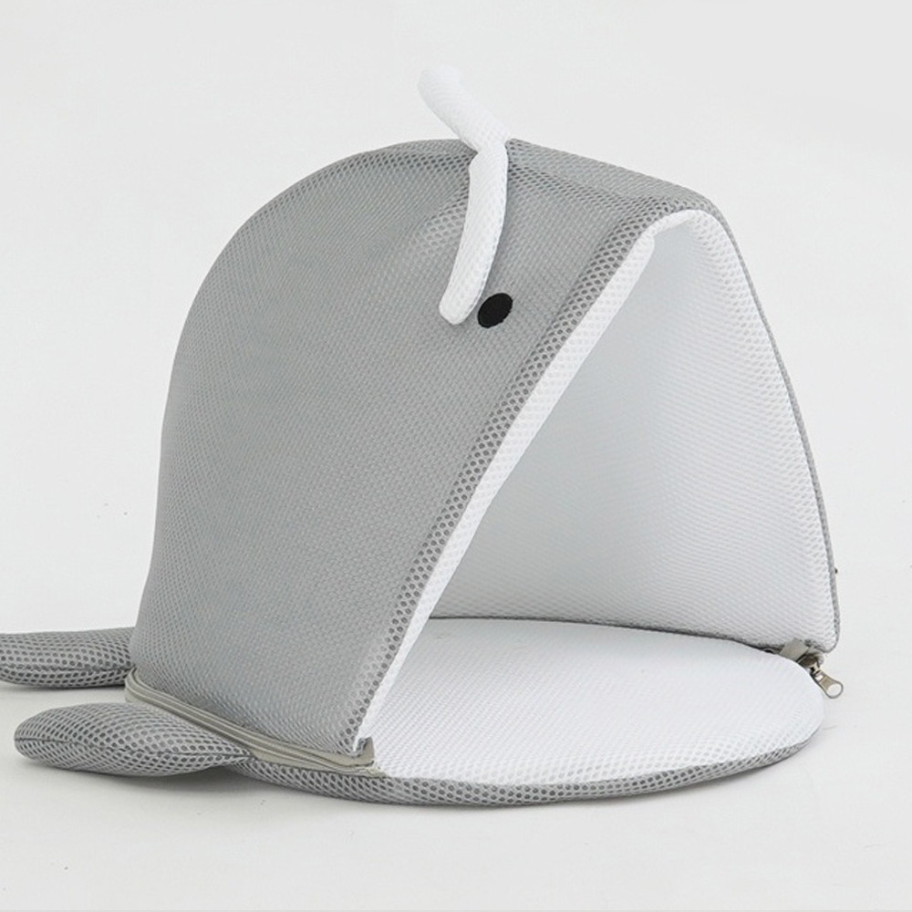 레드퍼피 강아지하우스 바다고래 하우스 (그레이) 펫하우스 애견 강아지집