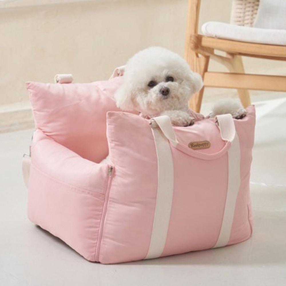 레드퍼피 강아지카시트 안젤라 카시트 (핑크) 애견 반려견 차량용카시트