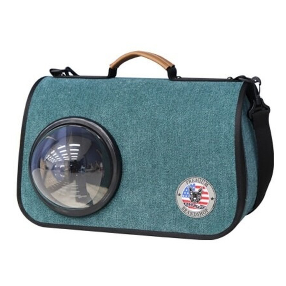 레드퍼피 강아지이동가방 엘닥스 우주선가방 (그린) 애견 반려견 펫가방