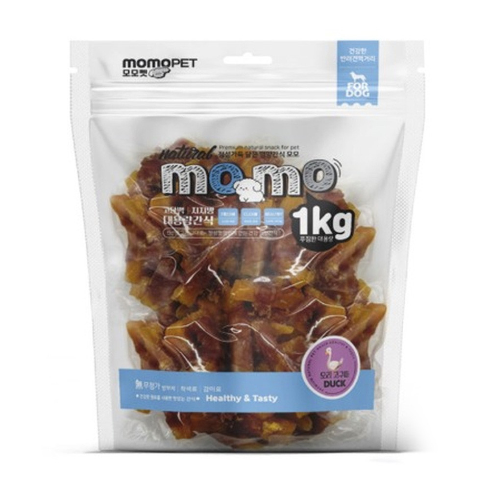 모모 애견간식 모모 사사미 오리고구마 1kg