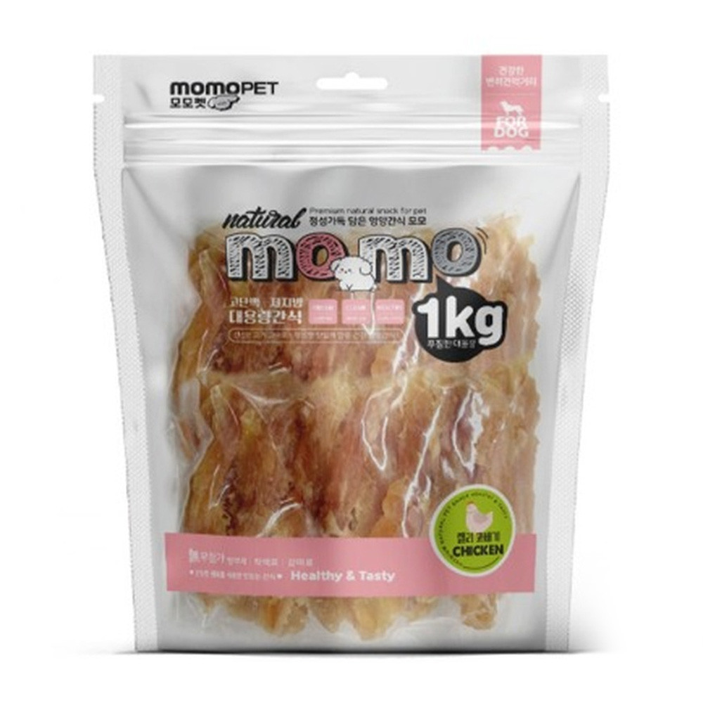 모모 애견간식 모모 사사미 젤리 꽈배기 1kg