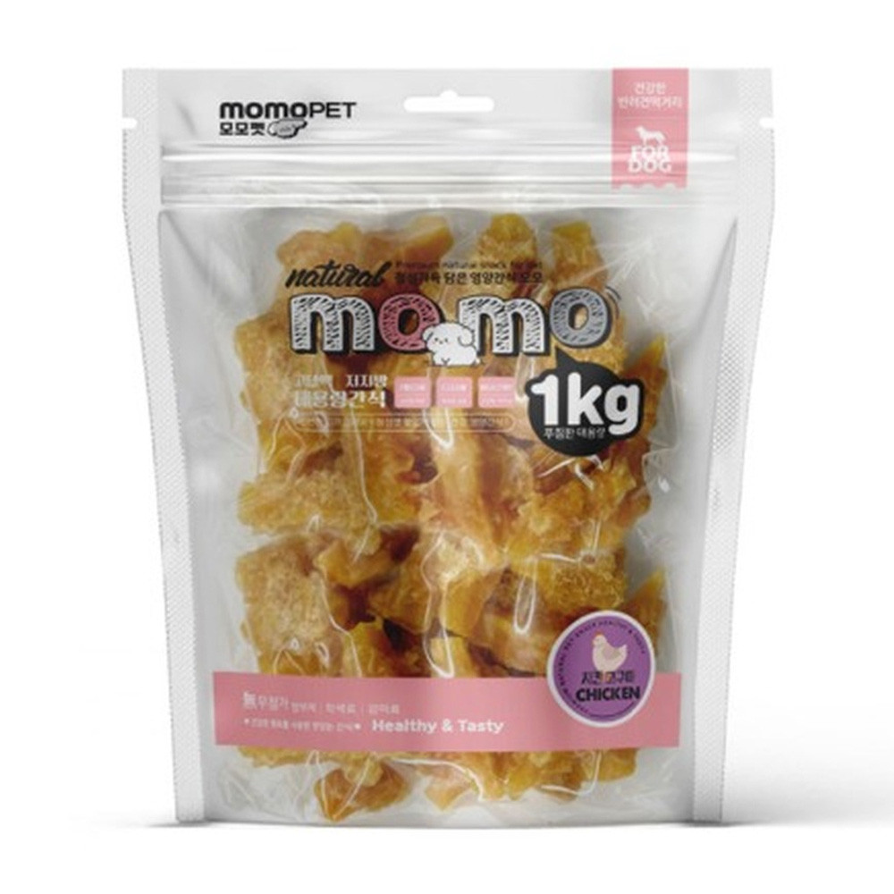 모모 애견간식 모모 사사미 치킨 고구마 1kg