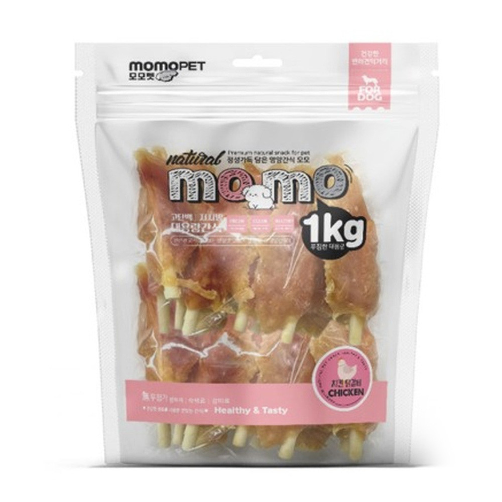 모모 애견간식 모모 사사미 치킨 닭갈비 1kg