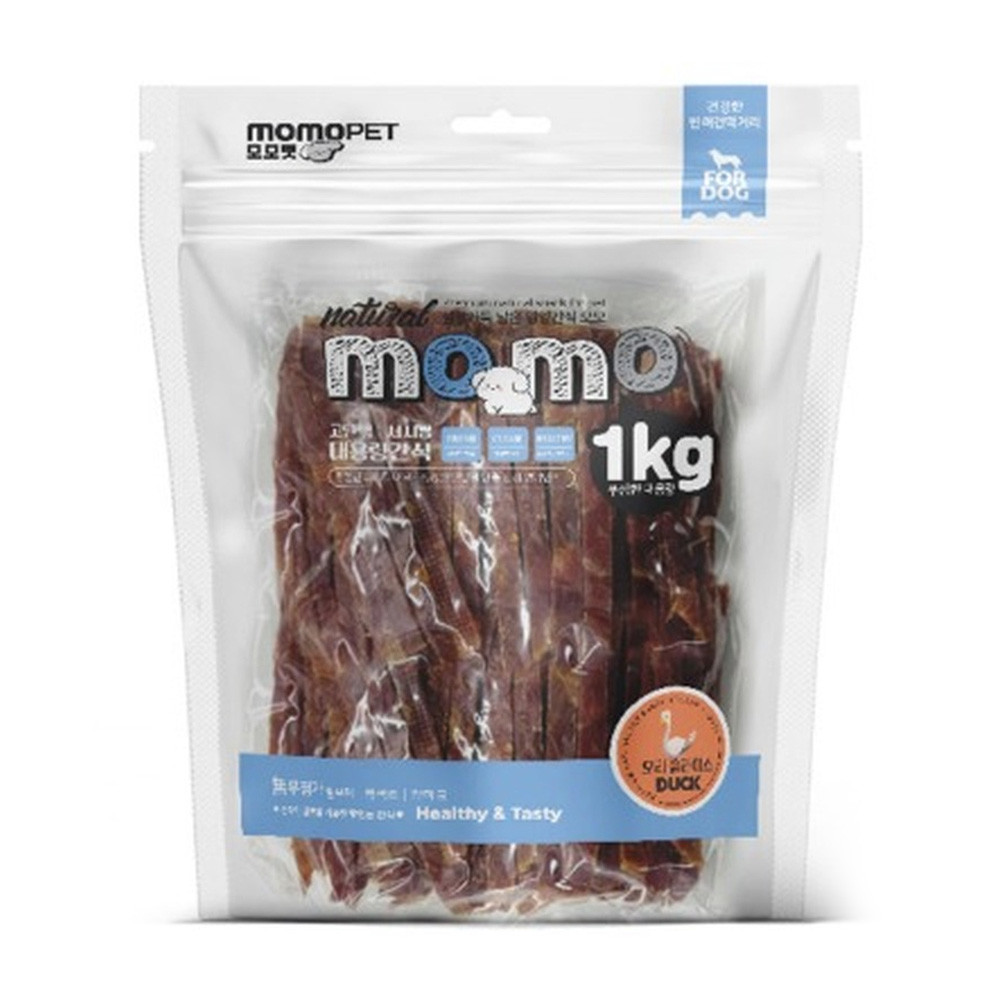 모모 애견간식 모모 사사미 오리슬라이스 1kg