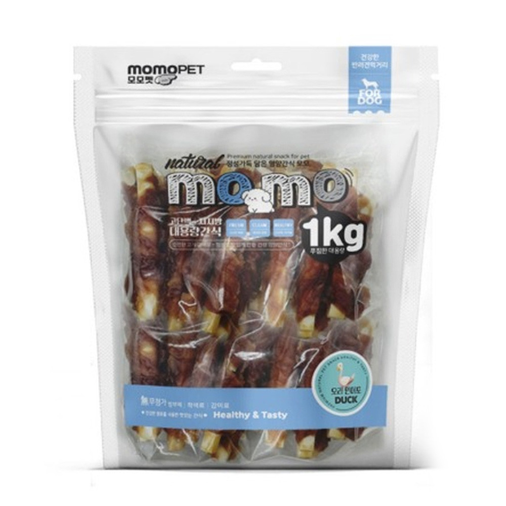 모모 애견간식 모모 사사미 오리연어포 1kg