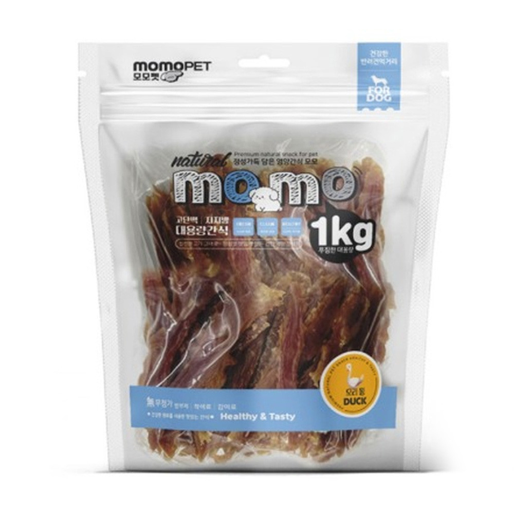 모모 애견간식 모모 사사미 오리윙 1kg