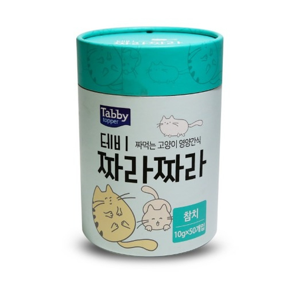 테비 애견간식 테비 짜라짜라 참치맛 (10g x 50개)